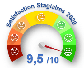 Indice de satisfaction stagiaires 2020